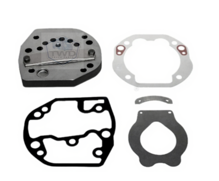 TWD Spare Parts - replaces 4421300220, 4421300720, 4471300120 Cylinder Head Valve Plate Kit Mercedes