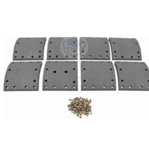 TWD Spare Parts - replaces Brake Lining replaces Iveco 02991906, WVA 19384/19385