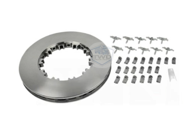 TWD Spare Parts - replaces 1812563 Brake Disc DAF