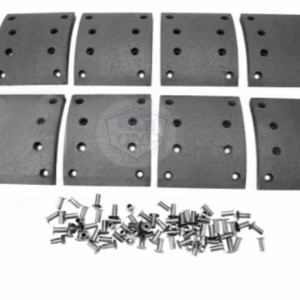 TWD Spare Parts - replaces 03.092.26.85.0, 03.092.26.56.0 Brake Lining STD BPW