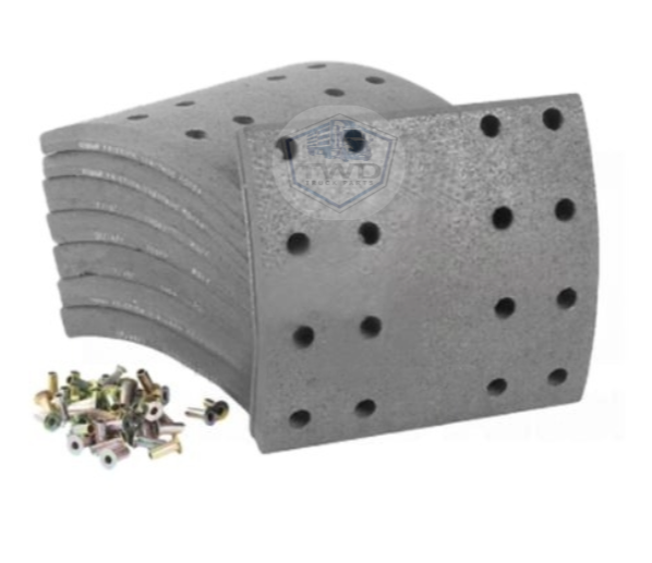 TWD Spare Parts - replaces 19160 Brake lining 2nd Over Size 20.5mm ROR