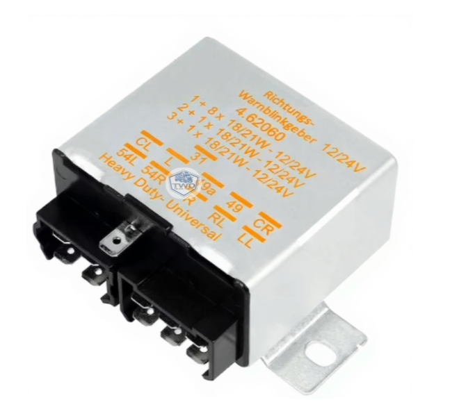 TWD Spare Parts - replaces Flasher 11 Pin Relay Mercedes 0015447432